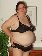 Horny mature BBW Agnes Eva got her fat twat fucked hard after engaging in a kinky foreplay with her hottie